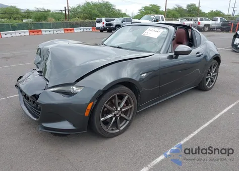 2017 Mazda Mx-5 Miata Rf Launch Edition from USA, damaged, VIN JM1NDAM77H0102267